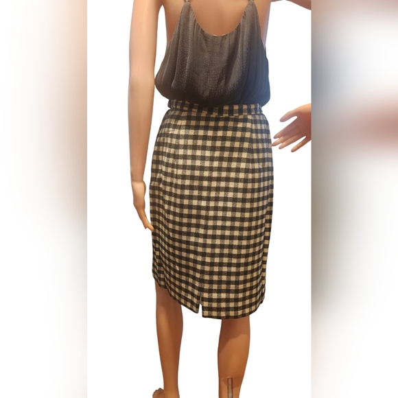 1980s Vintage 2 piece wool suit size M/L - Picture 5 of 14